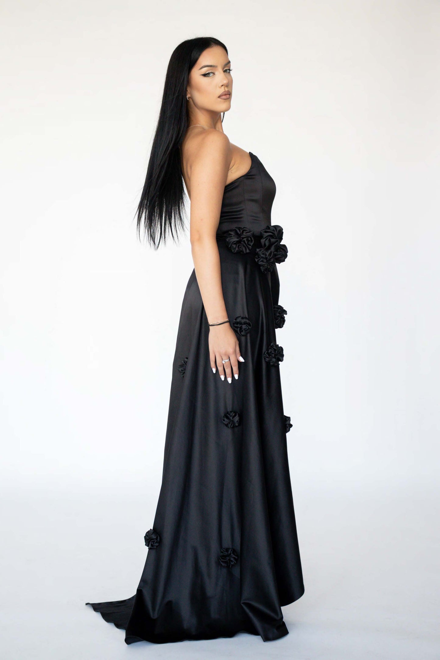 Black Orchid Evening Dress