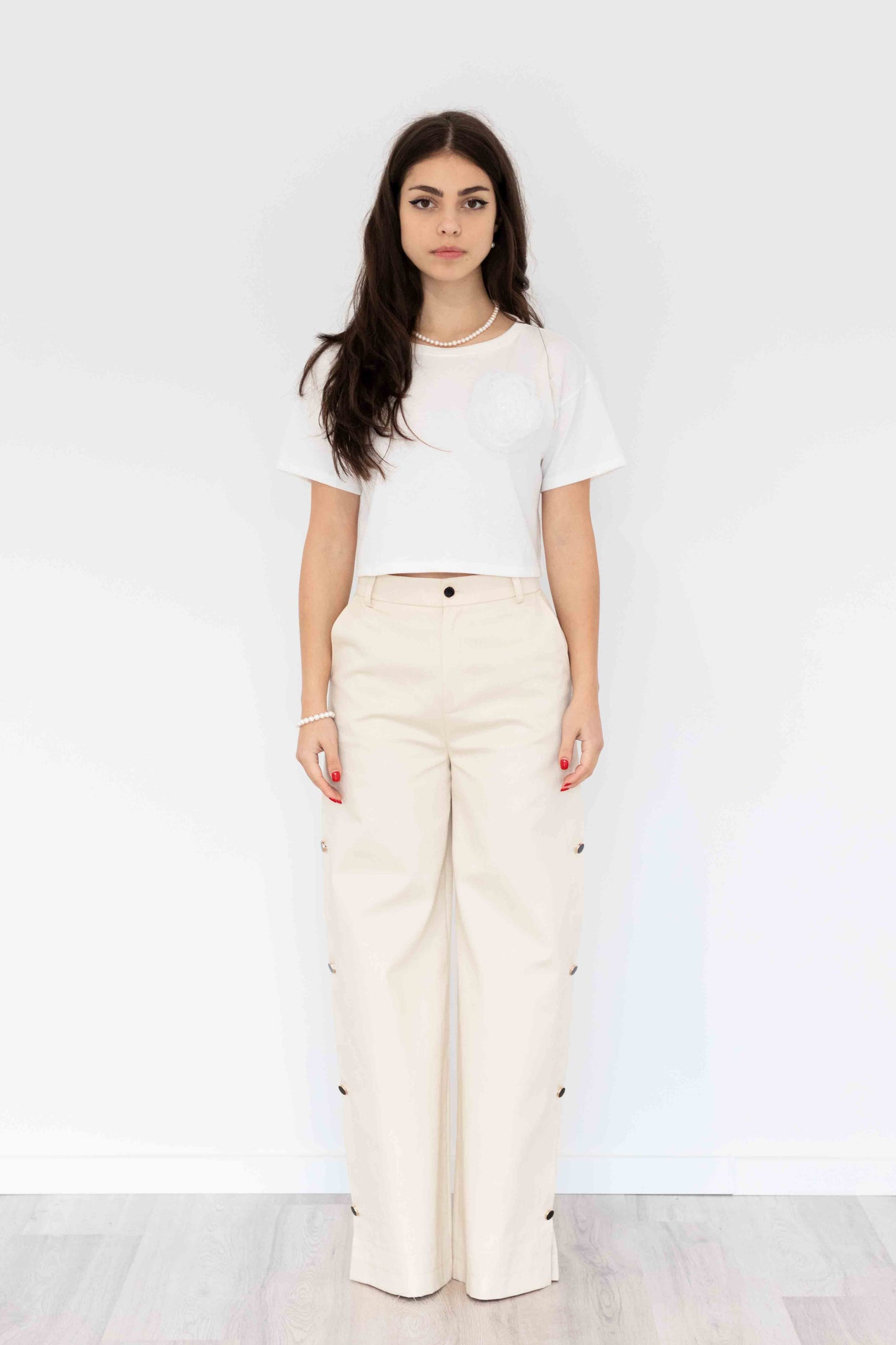 The Dualité Beige Pants