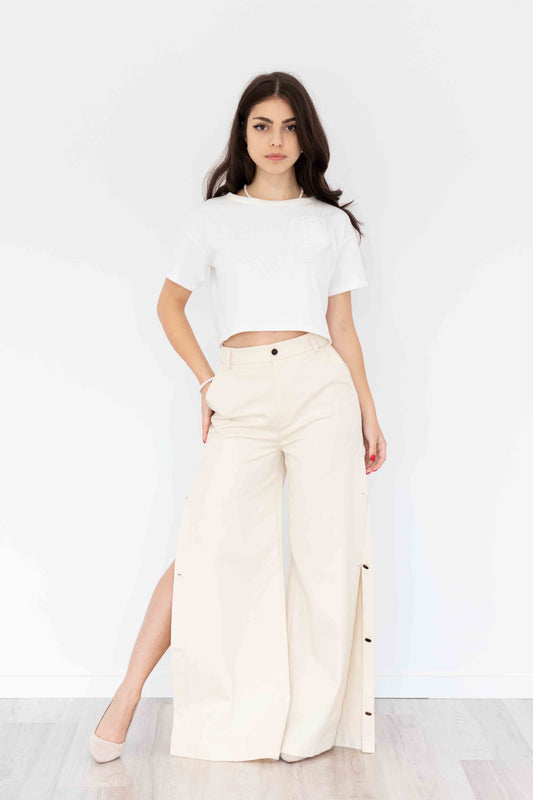 The Dualité Beige Pants